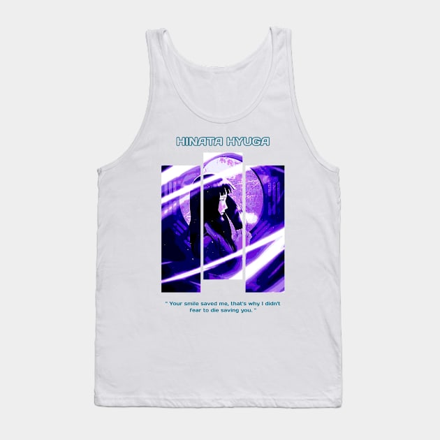 Hinata Hyuga Tank Top by creamypaw design